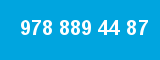 978 889 44 87 978 889 44 87